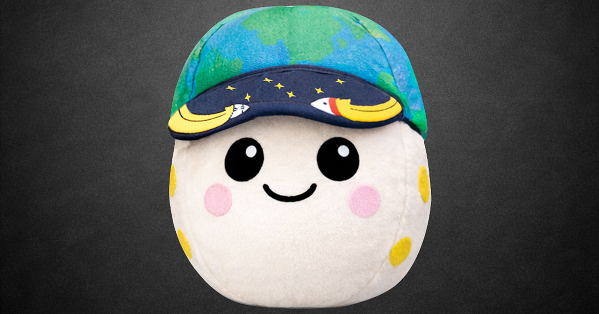 Official Artemis II 'Rise' moon mascot goes on sale through NASA exchange