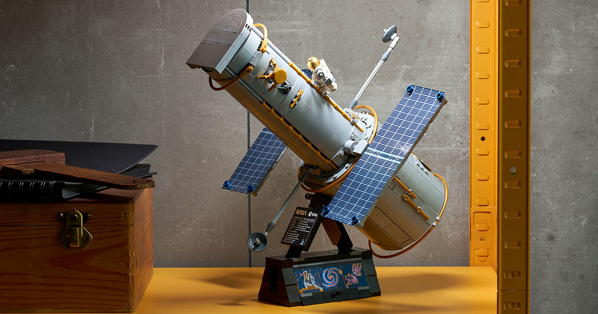 その他 BE@RBRICK x HUBBLE SPACE TELESCOPE LEGO reveals Hubble Space Telescope Icons set coming August 1