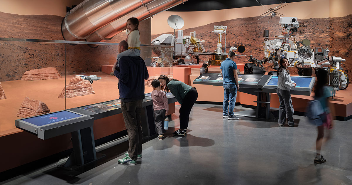NASA JPL Space Exploration Exhibits Open at California Science Center