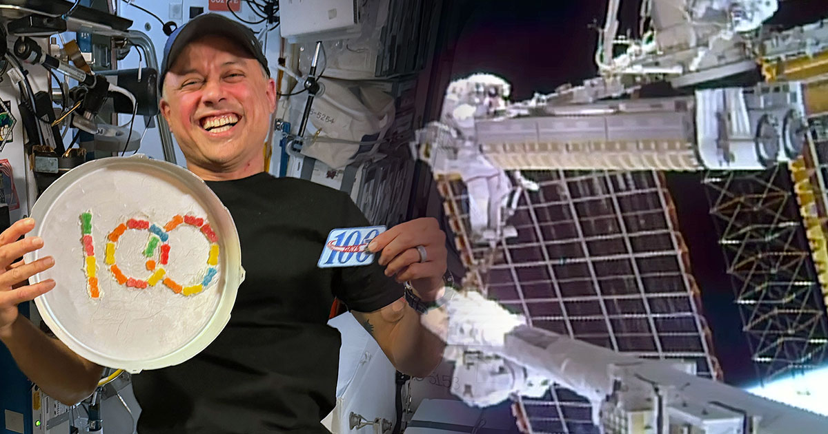 A milestone in orbit: Astronauts complete 100th US ISS spacewalk