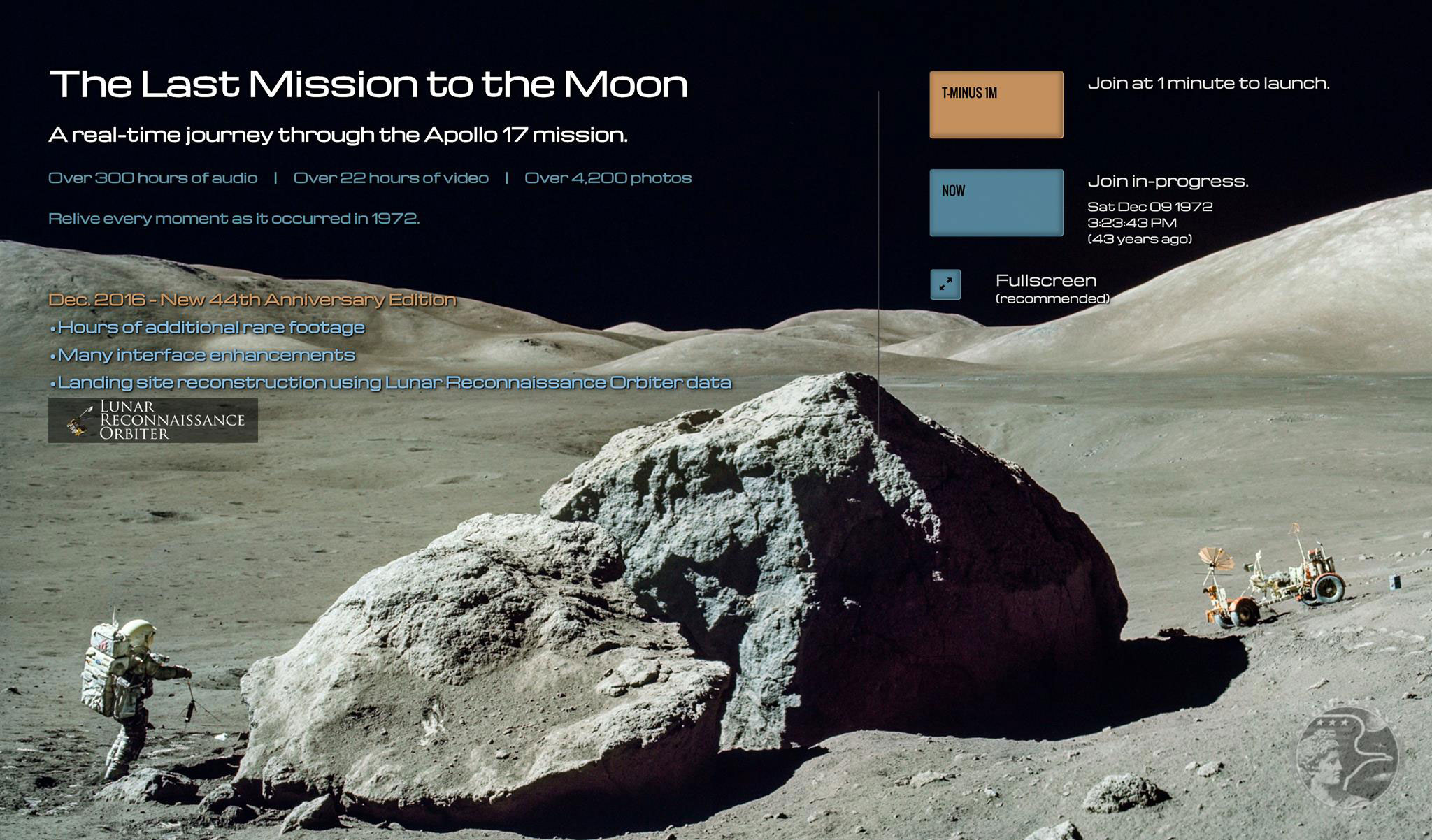 Apollo 17 Rover Path Apollo17.org: Apollo 17 mission in real time - collectSPACE: Messages