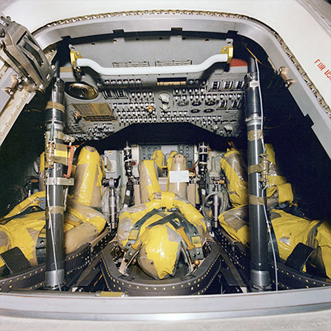 Apollo Command Module Launch Seating Order Collectspace