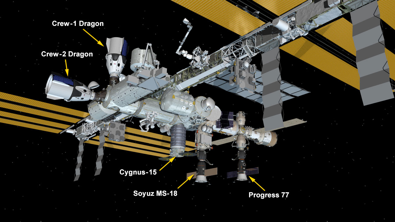 Iss Current Configuration Progress MS-14 (ISS 75P) cargo spacecraft - collectSPACE: Messages