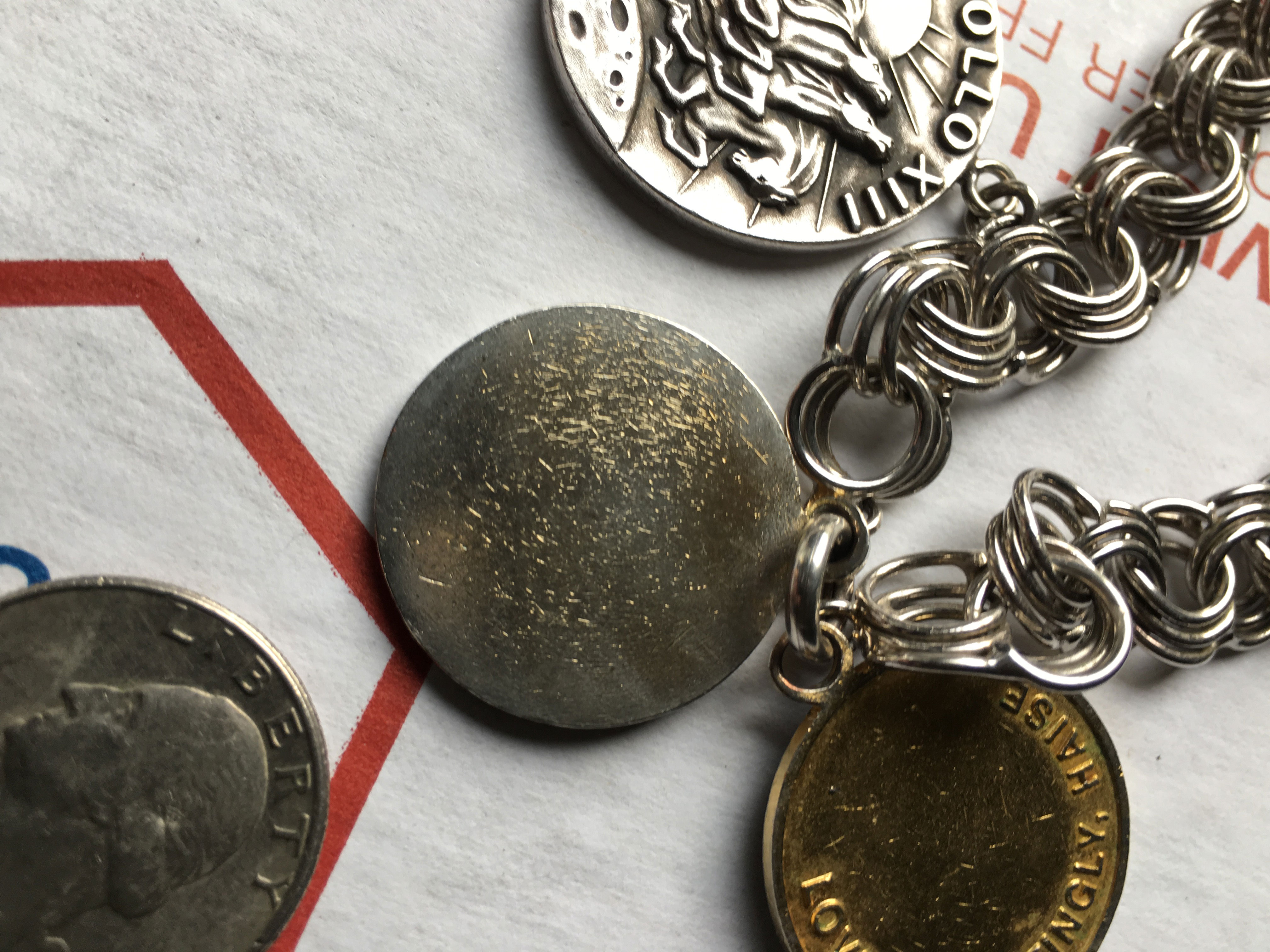 Apollo charms or what are these called? - collectSPACE: Messages